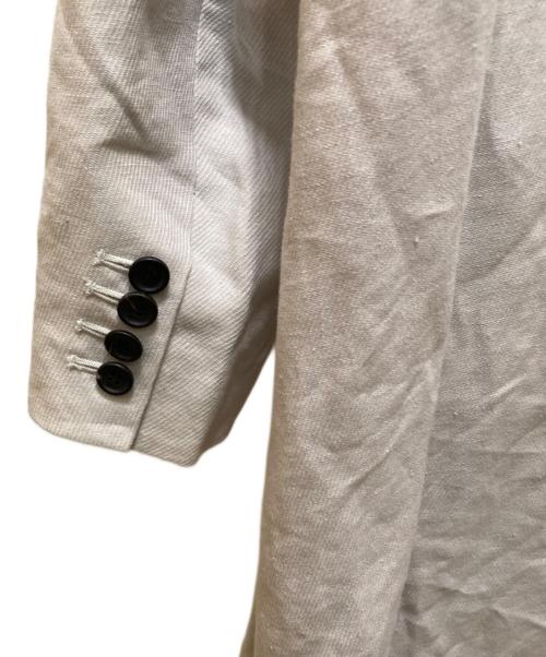 ebure（エブール）EBURE (エブール) 1Bロングコート ベージュ サイズ:38の古着・服飾アイテム