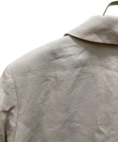 ebure（エブール）EBURE (エブール) 1Bロングコート ベージュ サイズ:38の古着・服飾アイテム