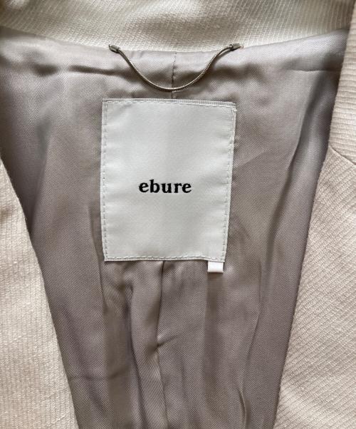 ebure（エブール）EBURE (エブール) 1Bロングコート ベージュ サイズ:38の古着・服飾アイテム