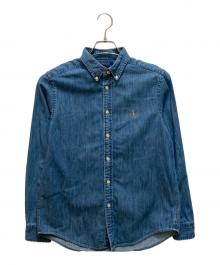 POLO RALPH LAUREN（ポロ・ラルフローレン）の古着「デニムボタンダウンシャツ」｜インディゴ
