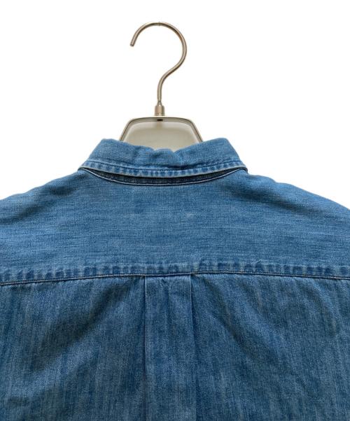 POLO RALPH LAUREN（ポロ・ラルフローレン）POLO RALPH LAUREN (ポロ・ラルフローレン) デニムボタンダウンシャツ インディゴ サイズ:L(14-16)の古着・服飾アイテム