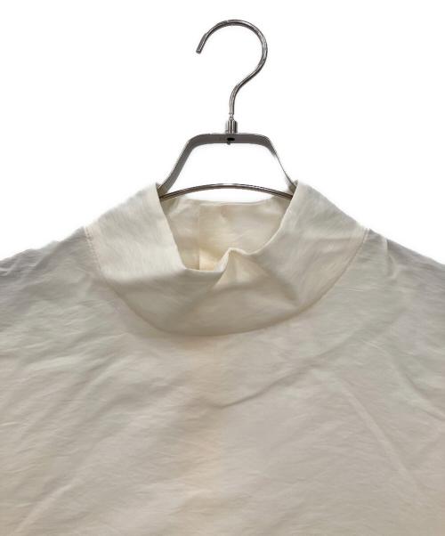 STUNNING LURE（スタニングルアー）STUNNING LURE (スタニングルアー) クリアスタンドネックシャツ ホワイト サイズ:Mの古着・服飾アイテム