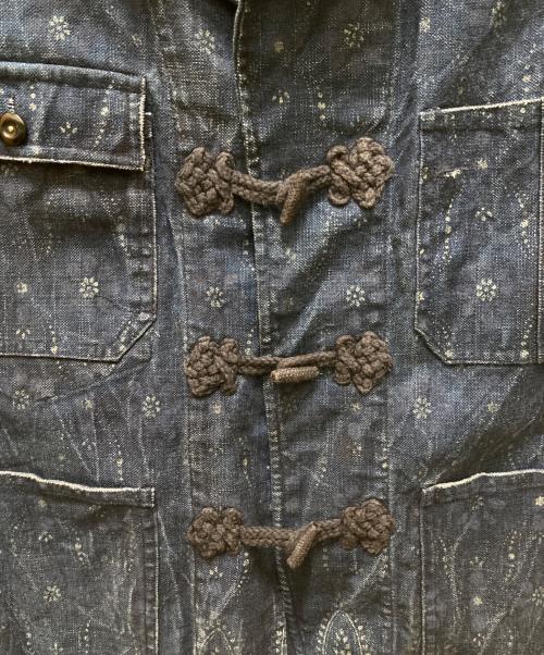 RALPH LAUREN（ラルフローレン）RALPH LAUREN (ラルフローレン) ペイズリーチャイナデニムジャケット インディゴ サイズ:14の古着・服飾アイテム