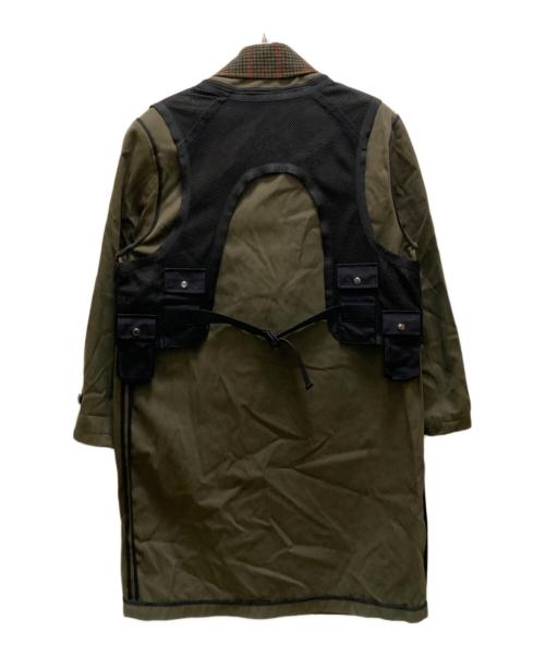 ZARA（ザラ）ZARA (ザラ) ANDERSSON BELL (アンダーソンベル) コラボディタッチャブルトレンチコート カーキ×ブラック サイズ:LーXL 未使用品の古着・服飾アイテム