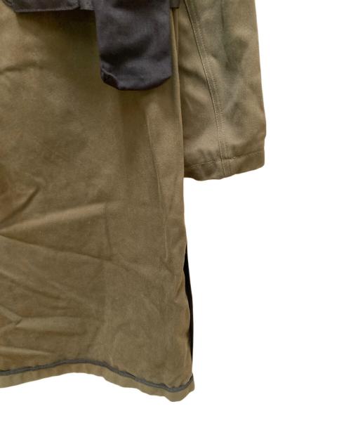 ZARA（ザラ）ZARA (ザラ) ANDERSSON BELL (アンダーソンベル) コラボディタッチャブルトレンチコート カーキ×ブラック サイズ:LーXL 未使用品の古着・服飾アイテム