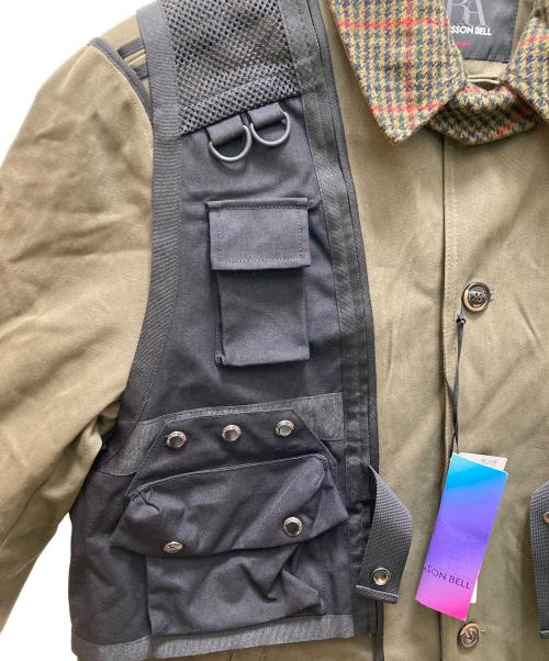 ZARA（ザラ）ZARA (ザラ) ANDERSSON BELL (アンダーソンベル) コラボディタッチャブルトレンチコート カーキ×ブラック サイズ:LーXL 未使用品の古着・服飾アイテム