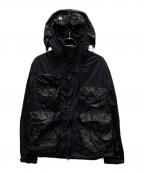 C.P COMPANYシーピーカンパニー）の古着「ナイロン ゴーグルジャケット」｜ブラック