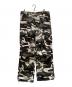 A FEW GOOD KIDS（アフューグッドキッズ）の古着「CAMO CARGO TROUSERS」｜ブラック