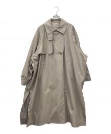 IENA（イエナ）の古着「PE/ポプリンオーバートレンチコート」｜グレー