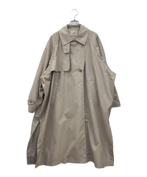 IENA（イエナ）IENA (イエナ) PE/ポプリンオーバートレンチコート グレー サイズ:38の古着・服飾アイテム