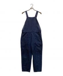 DANTON（ダントン）の古着「インディゴ染め デニムサロペット」｜インディゴ