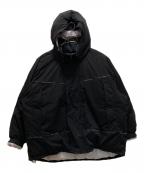 TIGHTBOOTH PRODUCTIONタイトブースプロダクション）の古着「ダウン モンスターパーカージャケット」｜ブラック