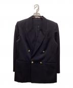DAKSダックス）の古着「金釦ダブルテーラードジャケット」｜ブラック