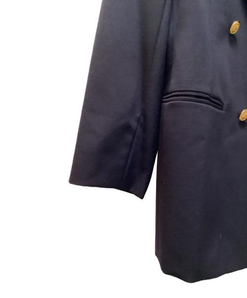DAKS（ダックス）DAKS (ダックス) 金釦ダブルテーラードジャケット ブラック サイズ:11の古着・服飾アイテム
