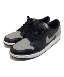 NIKE（ナイキ）の古着「エア ジョーダン 1 ロー オリジナル "シャドウ"」｜グレー×ブラック