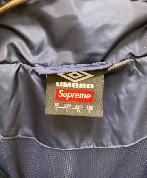 SUPREME（シュプリーム）SUPREME (シュプリーム) UMBRO (アンブロ) コラボ グラデーショントラックジャケット ネイビー サイズ:XLの古着・服飾アイテム