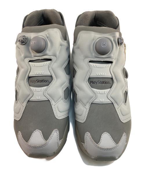 REEBOK（リーボック）REEBOK (リーボック) PlayStation (プレイステーション) コラボ 30周年 インスタポンプフューリー 94 グレー サイズ:27cm  未使用品の古着・服飾アイテム