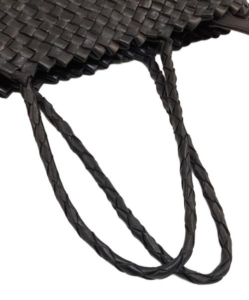 DRAGON DIFFUSION（ドラゴンディフュージョン）DRAGON DIFFUSION (ドラゴンディフュージョン) MINI INSIDE OUT レザーメッシュ2WAY ブラックの古着・服飾アイテム