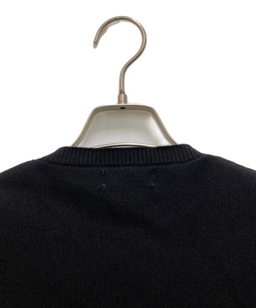 darich（ダーリッチ）Darich (ダーリッチ) ビジューDRニットトップス ブラック サイズ:Freeの古着・服飾アイテム