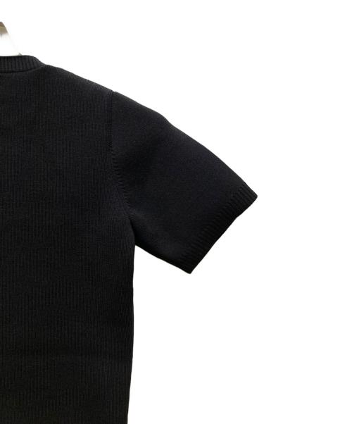 darich（ダーリッチ）Darich (ダーリッチ) ビジューDRニットトップス ブラック サイズ:Freeの古着・服飾アイテム
