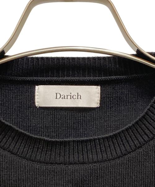 darich（ダーリッチ）Darich (ダーリッチ) ビジューDRニットトップス ブラック サイズ:Freeの古着・服飾アイテム