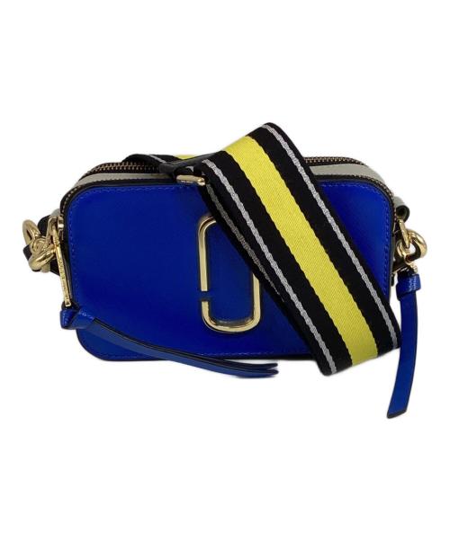 MARC JACOBS（マークジェイコブズ）MARC JACOBS (マークジェイコブズ) ザ スナップショット ショルダーバック ブルーの古着・服飾アイテム