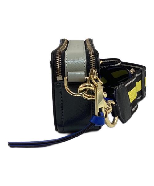 MARC JACOBS（マークジェイコブズ）MARC JACOBS (マークジェイコブズ) ザ スナップショット ショルダーバック ブルーの古着・服飾アイテム