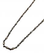 BLOODY MARYブラッディマリー）の古着「アレーナ砂チェーンネックレス」｜シルバー