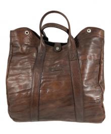 Daniel&Bob（ダニエル＆ボブ）の古着「クロドーロ ローディー レザートートバッグ」｜ブラウン