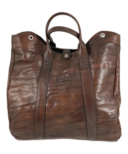 Daniel&Bob（ダニエル＆ボブ）Daniel&Bob (ダニエル＆ボブ) クロドーロ ローディー レザートートバッグ ブラウンの古着・服飾アイテム