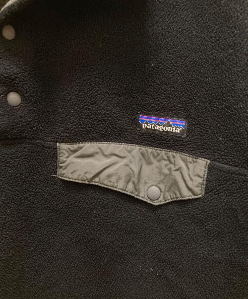 Patagonia SYNCHILLA（パタゴニア シンチラ）Patagonia SYNCHILLA (パタゴニア シンチラ) シンチラTスナッププルオーバー ブラック サイズ:Sの古着・服飾アイテム
