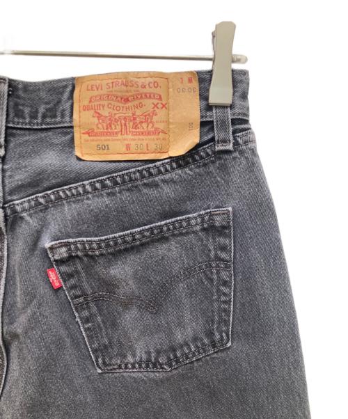 LEVI'S（リーバイス）LEVI'S (リーバイス) ヴィンテージ501デニムパンツ ブラック サイズ:W30 L30の古着・服飾アイテム