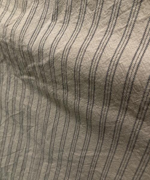 MHL（エムエイチエル）MHL (エムエイチエル) バンドカラーシャツ ベージュ サイズ:Mの古着・服飾アイテム