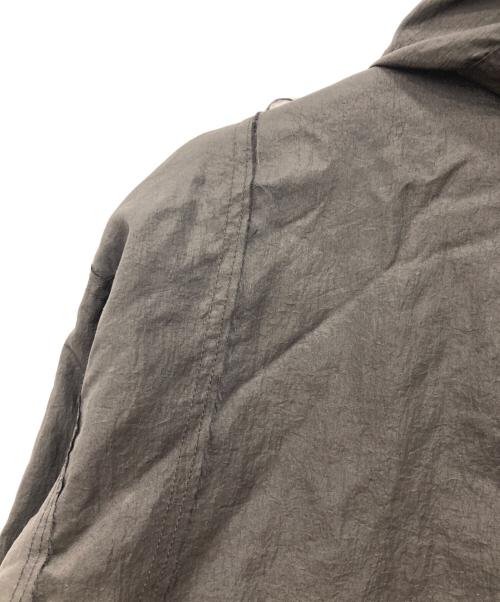 BED J.W. FORD（ベッドフォード）BED J.W. FORD (ベッドフォード) ショートナイロンフーデッドジャケット ブラックの古着・服飾アイテム