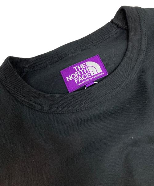 THE NORTHFACE PURPLELABEL（ザ・ノースフェイス パープルレーベル）THE NORTHFACE PURPLELABEL (ザ・ノースフェイス パープルレーベル) 8oz フィールド ロングスリーブ ポケットTシャツ ブラック サイズ:L 未使用品の古着・服飾アイテム