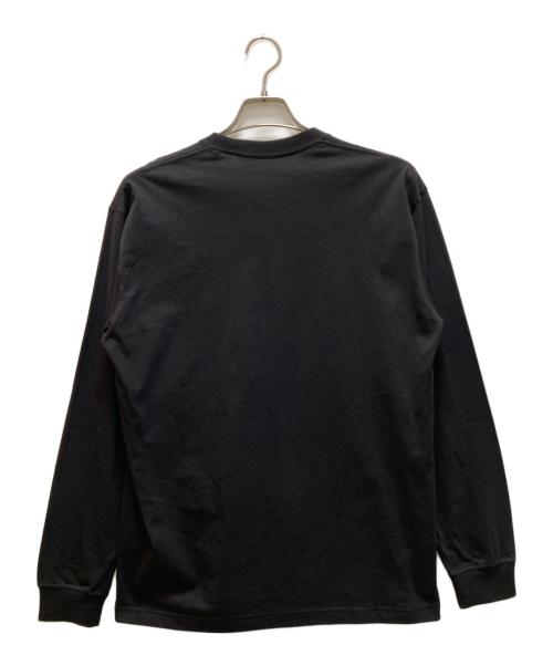 THE NORTH FACE（ザ ノース フェイス）THE NORTH FACE (ザ ノース フェイス) ロングスリーブフラッシュドライフラワーロゴティー ブラック サイズ:L 未使用品の古着・服飾アイテム