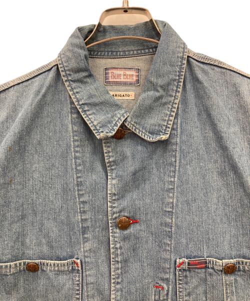 BLUE BLUE（ブルーブルー）BLUE BLUE (ブルーブルー) デニムカバーオール インディゴ サイズ:SIZE3の古着・服飾アイテム