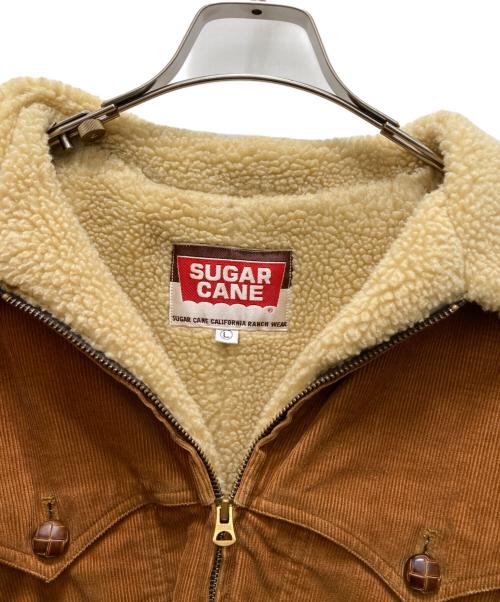 SUGAR CANE（シュガーケーン）SUGAR CANE (シュガーケーン) 裏ボアコーデュロイウエスタンジャケット ブラウン サイズ:Lの古着・服飾アイテム