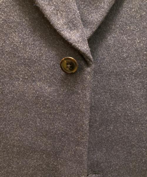 PAUL SMITH（ポールスミス）Paul Smith (ポールスミス) 裏地ドット カシミヤブレンドチェスターコート ネイビー サイズ:M2の古着・服飾アイテム