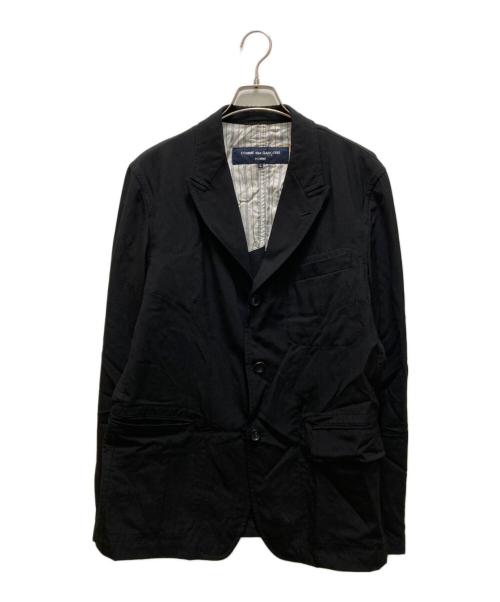 COMME des COMME HOMME（コムデギャルソン オム）COMME des COMME homme (コムデギャルソン オム) ウールギャバジン3Bテーラードジャケット ブラック サイズ:Lの古着・服飾アイテム