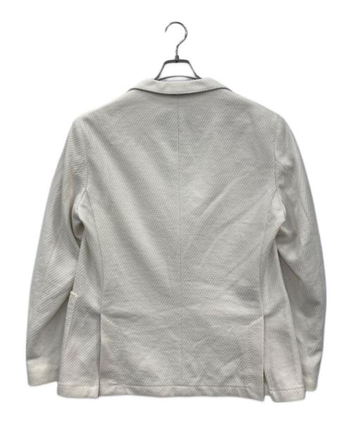 BOSS（ボス）BOSS (ボス) 2Bテーラードジャケット ホワイト サイズ:UK50の古着・服飾アイテム