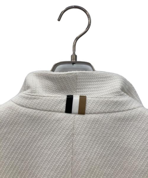 BOSS（ボス）BOSS (ボス) 2Bテーラードジャケット ホワイト サイズ:UK50の古着・服飾アイテム