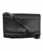 ）の古着「レザーショルダーバッグ」｜ブラック