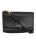Kate Spade（ケイトスペード）の古着「レザーショルダーバッグ」｜ブラック
