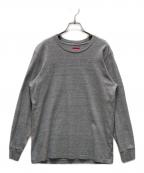SUPREMEシュプリーム）の古着「ロングスリーブカットソー」｜グレー
