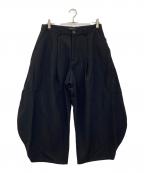 glambグラム）の古着「バルーンパンツ」｜ブラック