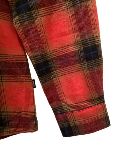 glamb（グラム）glamb (グラム) jean－michelbasquiat バスキアチェックシャツ レッド サイズ:34の古着・服飾アイテム