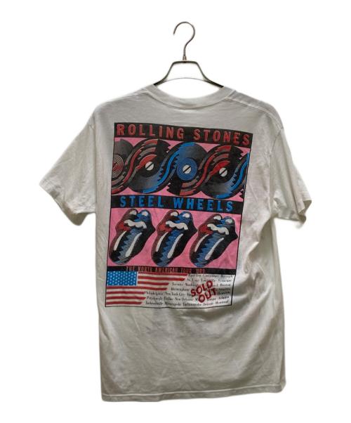 ROLLING STONES（ローリングストーンズ）ROLLING STONES (ローリングストーンズ) ヴィンテージバンドTシャツ ホワイト サイズ:不明の古着・服飾アイテム