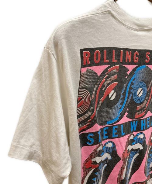 ROLLING STONES（ローリングストーンズ）ROLLING STONES (ローリングストーンズ) ヴィンテージバンドTシャツ ホワイト サイズ:不明の古着・服飾アイテム