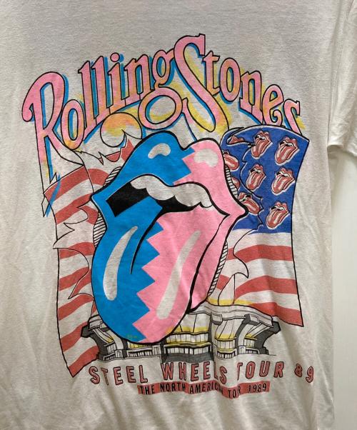 ROLLING STONES（ローリングストーンズ）ROLLING STONES (ローリングストーンズ) ヴィンテージバンドTシャツ ホワイト サイズ:不明の古着・服飾アイテム